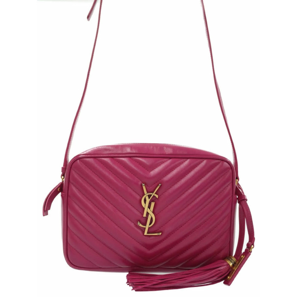 SAINT LAURENT Paris Fringe Saint Paris Lou Camera Bag Shoulder